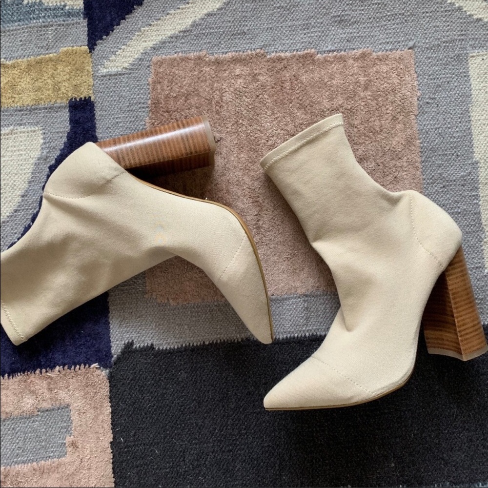 Tony Bianco Nude Booties
